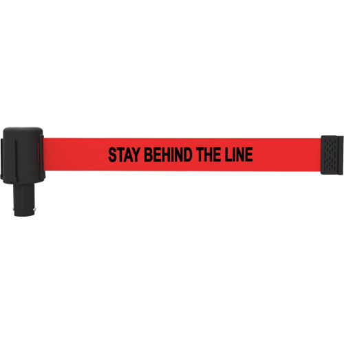 PLUS Banner Cassettes, Caution, 15', Red Tape
