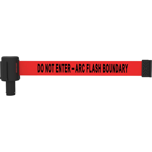 PLUS Banner Cassettes, Do Not Enter - Arc Flash Boundary, 15', Red Tape