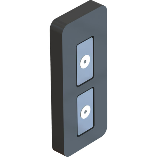 PLUS Head Belt/Ribbon Magnetic End Attachment, Black