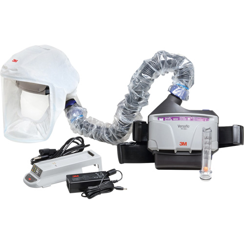 Versaflo™ PAPR Kit, Loose Fitting Hood & Faceshield, Lithium-Ion Battery