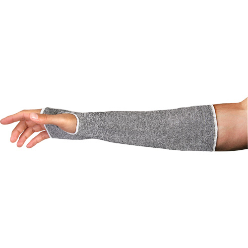 Contender™ Cut-Resistant Sleeves, TenActiv™, 22", ASTM ANSI Level A5, Grey