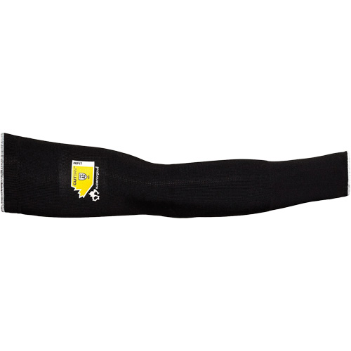 Cutban™ Cut-Resistant Sleeve with Thumbhole, Polyester, 18", ANSI/ISEA 105 Level 2, Black