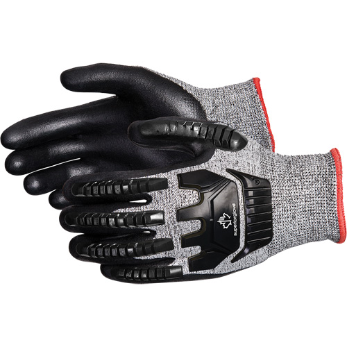 TenActiv™ Anti-Impact Cut-Resistant Composite Knit Gloves, 9, Synthetic Palm, Knit Wrist Cuff