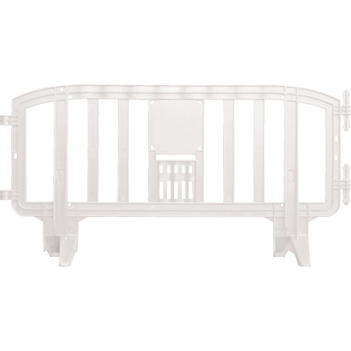 Movit Barricade, Interlocking, 78" L x 39" H, White