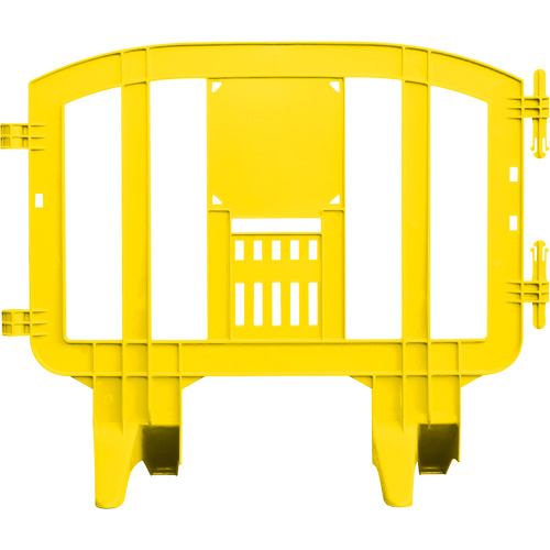 Minit Barricade, Interlocking, 49" L x 39" H, Yellow