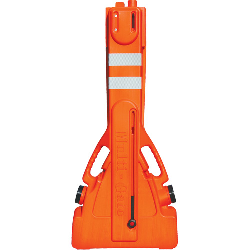 Multi-Gate Barricade, 43" H x 90" L, Orange