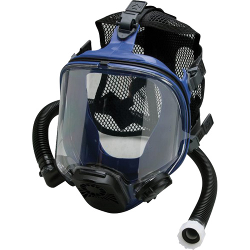 ALLEGRO INDUSTRIES Full-Face Supplied Air Respirator, Silicone, One Size