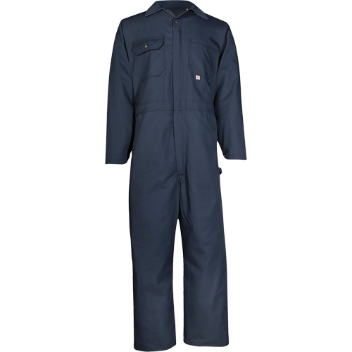 Twill Deluxe Coveralls, Men's, Navy Blue, Size 56