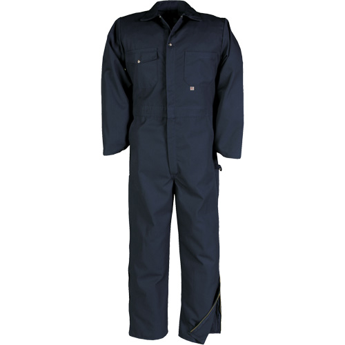 Deluxe Coveralls with Zipper, Men's, Navy Blue, Size 54