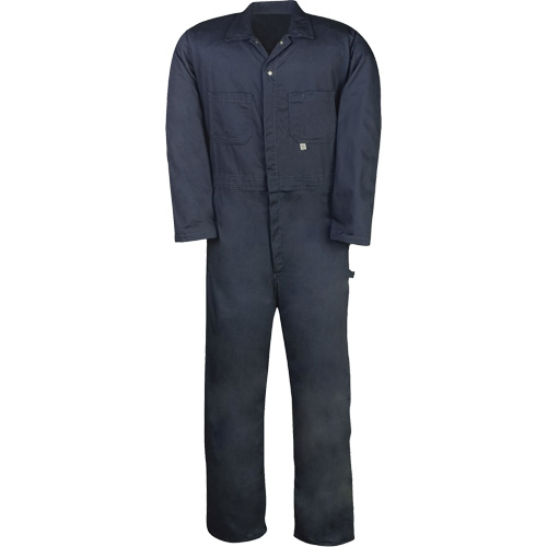 Twill Unlined Coveralls, Men's, Navy Blue, Size 52