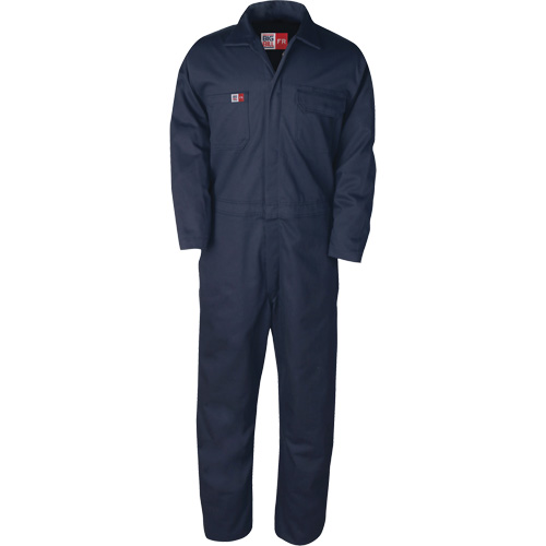 Westex™ UltraSoft® Unlined Work Coveralls, Size 50 (Tall), Navy Blue, 8.7 cal/cm²