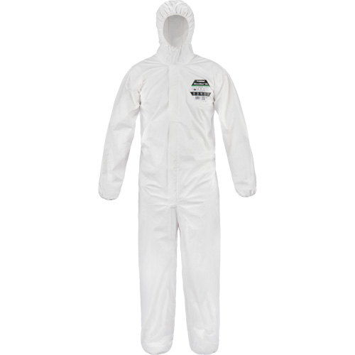 MicroMax® Coveralls, 3X-Large, White, Microporous