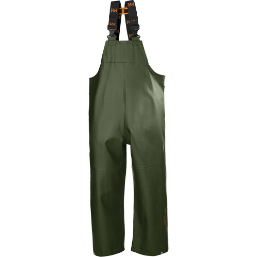 Gale Rain Bib Pants, Medium, Polyester, Green