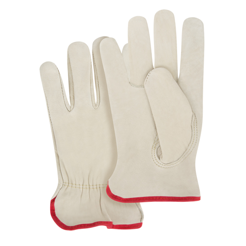 Close-Fit Driver's Gloves, X-Small, Grain Cowhide Palm