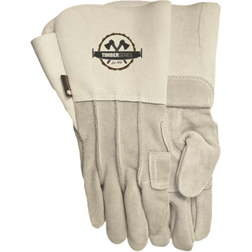 109G Timber Beast Welding Gloves, Split Cowhide, Size 9