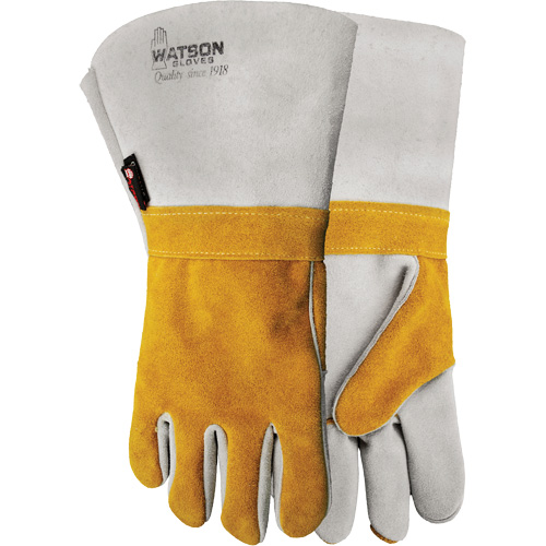 1034 Wopper Welding Gloves, Split Cowhide, Size 13