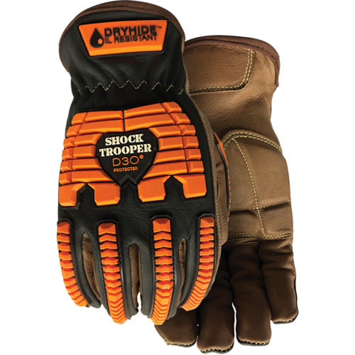 5785 Shock Trooper Gloves, 2X-Large, Goatskin Palm, Slip-On Cuff