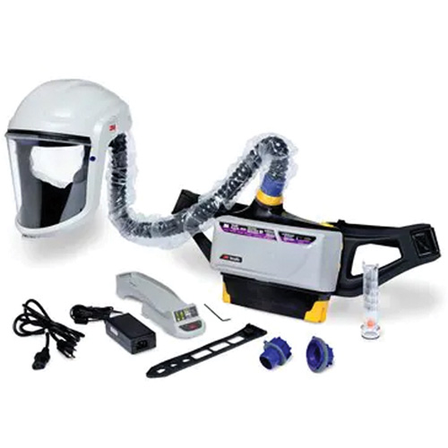 Versaflo™ Powered Air Purifying Respirator Painter's Kit, Headcover & Faceshield, Lithium-Ion Battery