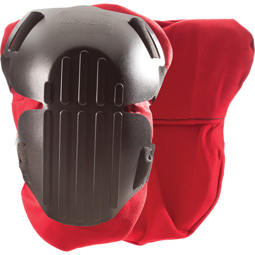 Fire Retardent Hard Shell Knee Pads, Hook and Loop Style, Plastic Caps, Foam Pads