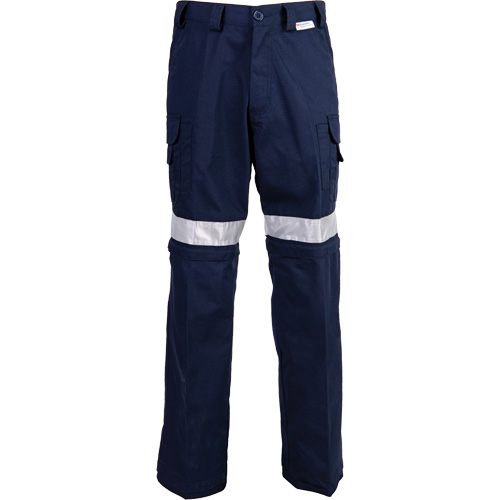 High Visibility Pants, Poly-Cotton, 38, Navy Blue