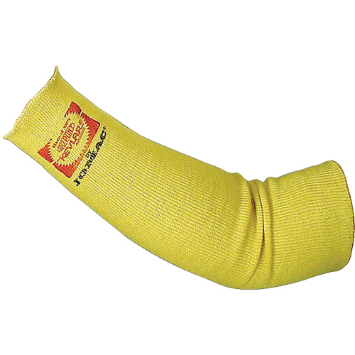 1-Ply Tube Sleeves, Kevlar®, 10", ANSI Level 3/ASTM F-1790, Yellow