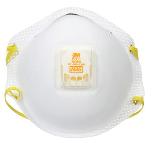 8511 Particulate Respirator, N95, NIOSH Certified