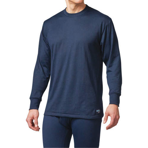 FR Base Layer Long Sleeve T-Shirt, 2X-Large, Navy Blue