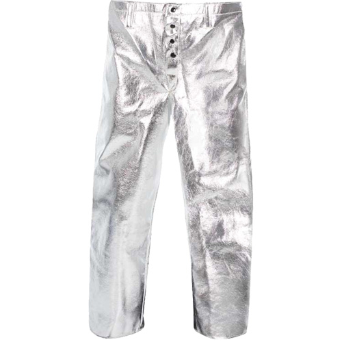 Heat Resistant Pants with Fly, 40, Aluminized Kevlar®