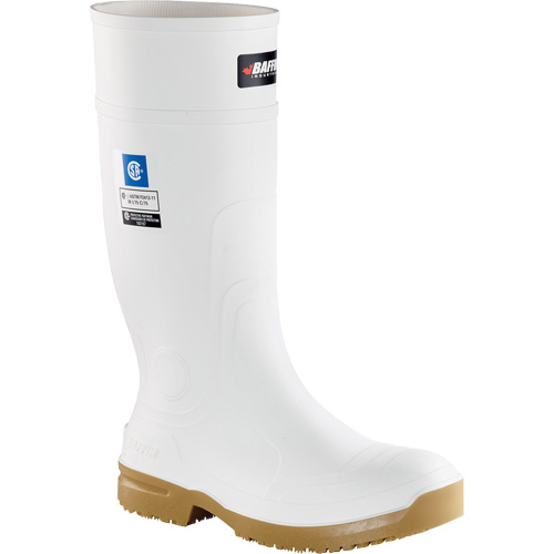 Slip Resistant Boots, Rubber, Steel Toe, Size 15
