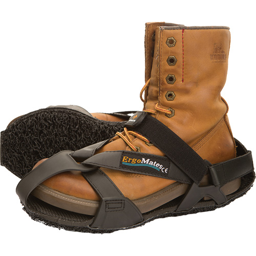 Ergomates™ Anti-Fatigue Overshoes, PVC, Hook and Loop Closure, Fits Men's 11 - 13/Women's 12 - 13