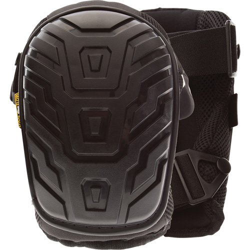 Gelite Hard Shell Knee Pads, Buckle Style, Plastic Caps, Gel Pads