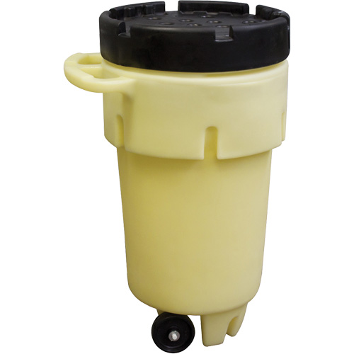 Wheeled Poly-Spillpack, 50 US gal., Mobile