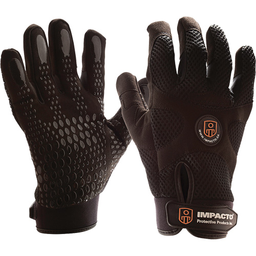 Air Glove® Mechanics Style Anti-Vibration Gloves, Size X-Small, Synthetic Palm
