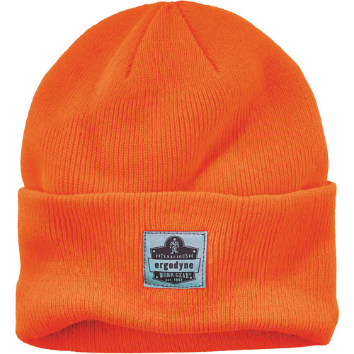 N-Ferno® Rib Knit Beanie Hat, One Size, Orange