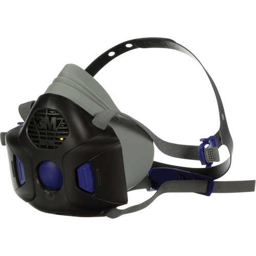 Secure Click™ HF-800 Series Half Facepiece Reusable Respirator, Silicone, Medium