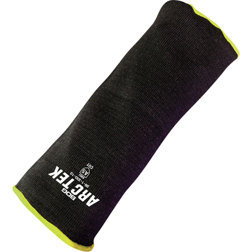 Arc Tek™ Cut Resistant Sleeve, Polyethylene/Steel, 10", ASTM ANSI Level A5, Black