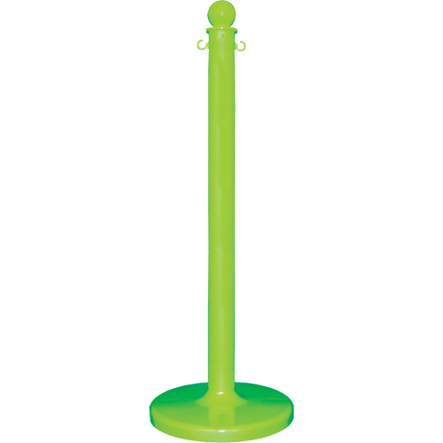 Medium-Duty Stanchion, 40" High, Green
