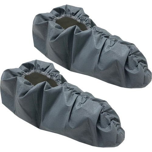KleenGuard™ A40 Skid-Resistant Shoe Covers, Large/Medium, SMS, Grey