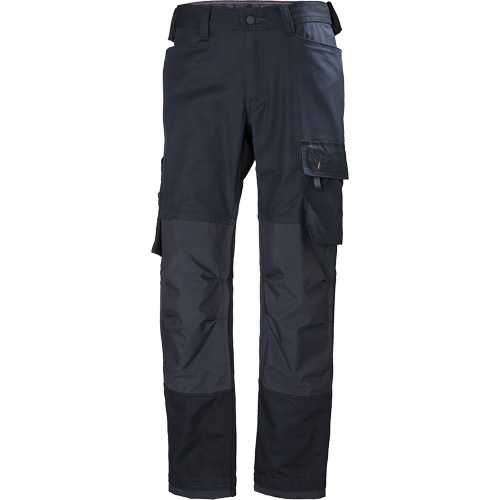 Oxford Work Pants, Cotton, Navy Blue, Size 44