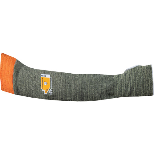 Contender™ Cut-Resistant Composite-Knit Sleeve, Aramid, 22", ASTM ANSI Level A4, Grey