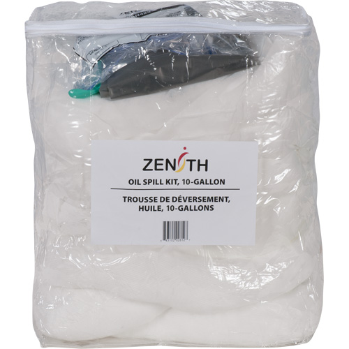 Premium Truck Spill Kit, Oil Only, Bag, 10 US gal. Absorbancy