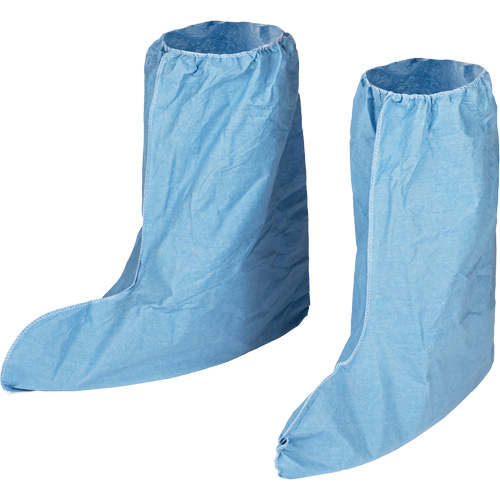 Pyrolon® Plus 2 Flame Resistant Boot Covers, X-Large, FR Treated Fabric, Blue