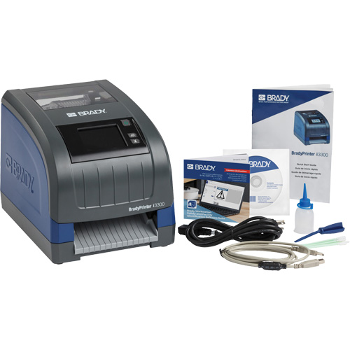 i3300 Industrial Label Printer with Safety & Facility ID Software Suite, 60" Tape, 4 IPS