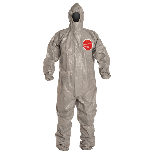 Tychem® 6000 Coveralls, 3X-Large, Grey