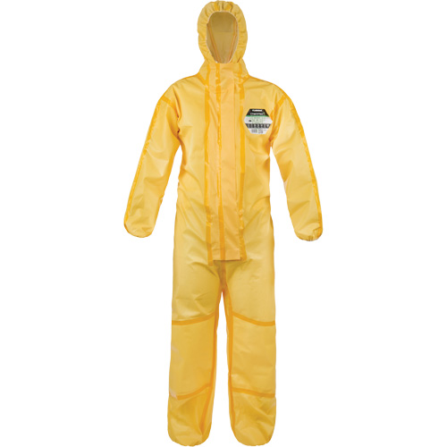 ChemMax® 1 Coveralls, Polyethylene/Polypropylene, 2X-Large, Yellow