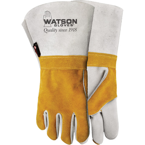 Wopper Welder's Gloves, Split Cowhide, Size 12
