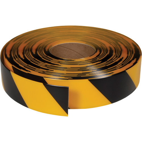 ArmorStripe® Ultra Durable Floor Tape, 2" x 100', PVC, Black and Yellow
