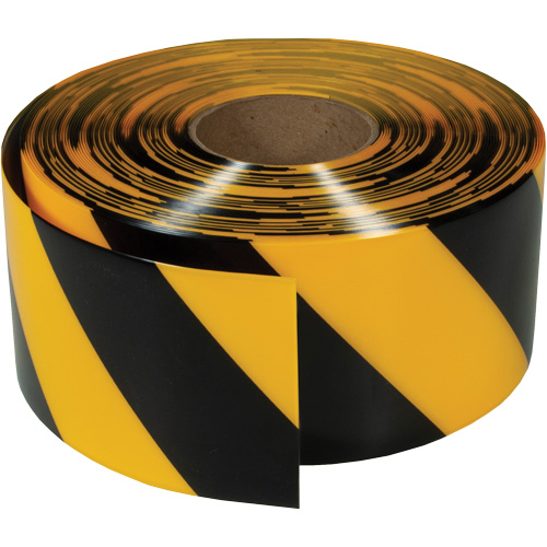 ArmorStripe® Ultra Durable Floor Tape, 4" x 100', PVC, Black and Yellow