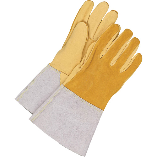 Welder Gloves, Grain Deerskin, Size Small