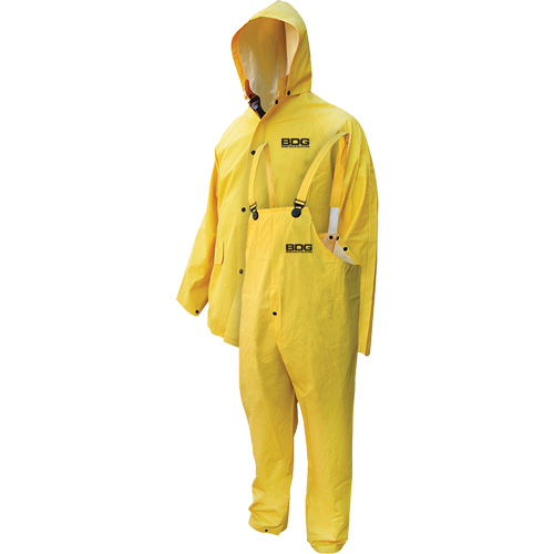 Deny™ 3-Piece FR Rainwear Suit, Medium, Yellow